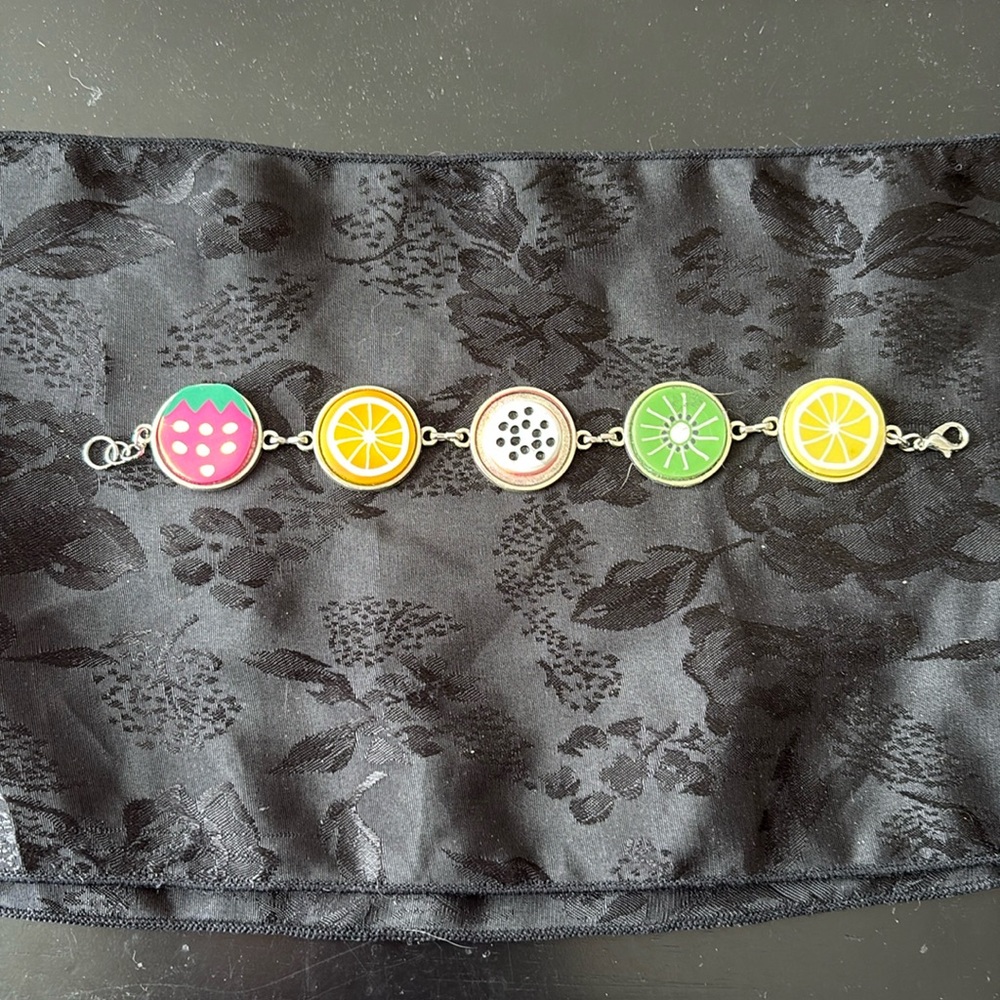 Chunky Fruit Bracelet
